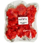 Light Red Flowers Pack Of 12 Non Edible