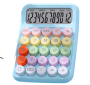 12 Digits Calculator With Large Lcd Display Desktop Display & Buttons-blue