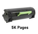 Lexmark 605 Black Remanufactured Toner 5K Pages