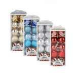Festive Christmas Ornament Set 16PC Assorted