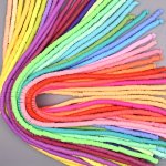 4800PCS 12 Strands 6 1MM Polymer Clay Disc Beads Handmade Loose Beads For Diy Necklace Bracelets Jewelry Materials