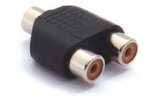 Audio Adapter Rca Socket - 2X Rca Sockets - Rca Socket - 2X Rca Sockets
