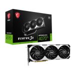 Msi Nvidia Geforce Rtx 4070TI Ventus 3X Oc 12G GDDR6X 256-BIT Graphics Card