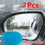 2PCS Rainproof Car Rearview Mirror Sticker Protective Film Rain Shield