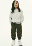 Twill Joggers - Dark Khaki Green