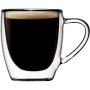 Nova Double Wall Coffee Espresso Mug 80ML 2-PACK