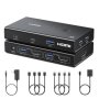 Kvm Ugreen 2-IN-1 HDMI Switch 4 USB Ports 4K@60HZBLACK