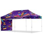 3M Coated Steel Sublimated Gazebo 6M X 1 Short Full-wall Skin