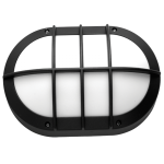 DIE Cast Aluminium With Opal Polycarbonate Cover BH090 Black