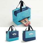 Wet-dry Separate Beach Bag - Blue