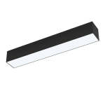 Salitta Aluminium LED Outdoor Ceiling Light Black
