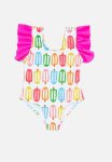 PoP Candy Frilled Sleeve Swimsuit - Multi