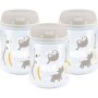 Nuk First Choice Temperature Control Breast Milk Container Safari Set Of 3