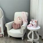 Classic Feeding Chair- Plush Cotton Fabric