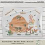 Milestone Blanket – Barn Farm – My Hart Is Op Die Plaas