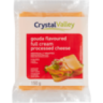Crystal Valley Gouda Flavoured Full Cream Processed Cheese Slices 9 Pack