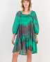 GREE N Wave Short Puff Sleeve Shirred Dress - 1XL / N / Women