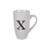 Kitchen Accessories - Mug - Letter 'x' - Ceramic - White - 3 Pack