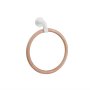 Towel Holder Ring Scandi White