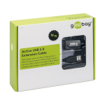 Active USB 2.0 Extension 10M Cable Black