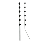 F pole - 6LINE Flat Bar Angle Galv Bb