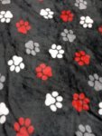 Printed Fluffy Fleece Jacquard