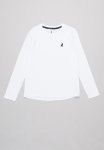 Polo Girls Mia Long Sleeve Tee - White