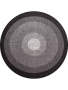 Bk Carpets & Rugs Outdoor Round Rug Black & Grey - 2 X 2M