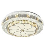 47CM Double Deck Crystal LED Chandelier Ceiling Light BDLY15011