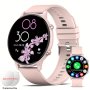 Women's Smartwatch Gift 3.53CM Full Touch Screen Fitness Tracker Watch With Wireless Calling & Messaging Compatible With Android/iphone Pedometer Distance Calories 100+ Sports Modes