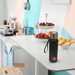 1000ML Black Stainless Steel Vaccum Flask SGN2433