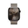 Apple Watch Series 10 42MM Titanium Case With Milanese Loop - Natural Titanium