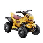 Kids Electric Rideon Dino Quad Bike 6V Battery-led Lights-bluetooth- Ages 24