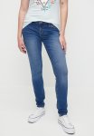 Guess Power Skinny Low Rise - Mid Wash