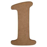 Laser Cut Wooden Number “1” 20CM