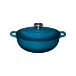 Maxwell & Williams Cast Iron 4LT Round Casserole Midnight Blue