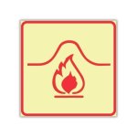 Sabs Fire Blanket Photoluminescent Sign F35