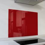 Red Hob Splashback 898 X 700 X 6MM