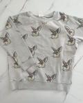 Cotton On Grey Inspector Bunny Sweater 8Y