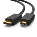 Ugreen Dp M To HDMI M 4K 2K@30 3M – Black