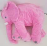 Elephant Baby Pillow - Pink