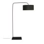 Sophia Arc Floor Lamp - Lamp Base Only / Pebble Ferro