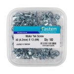 Ifasten Tek Screw Wafer NO8 4.2MMX13MM 100 Pt Livestainable