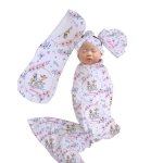 Wrap Set Swaddle Set Safari Butterfly Flower Garden