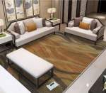 Smte 200CM By 150CM Modern 3D Design Area 14 Rug & Complementary Iywa Tieback With Keychain