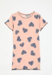 PoP Candy Printed Night Dress - Pink & Blue