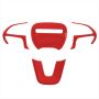 Red Steering Wheel Cover Trim For Dodge Charger Compatible With Jeep