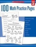 100 Math Practice Pages Grade 2
