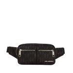 K monogram Belt -black