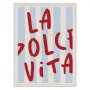 La Dolce Vita Wall - Hanging In 2 Sizes - A0